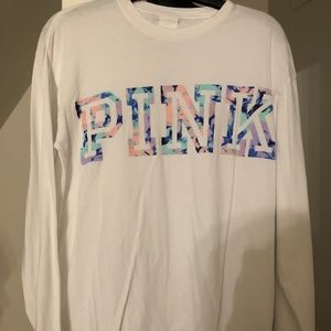 white long sleeve from PINK